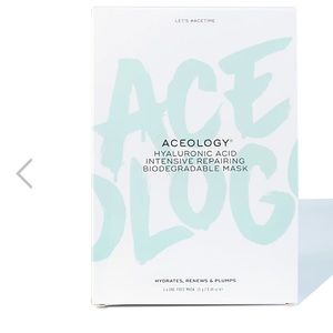 ACEOLOGY HYALURONIC ACID INTENSIVE REPAIRING BIODEGRADABLE MASK
